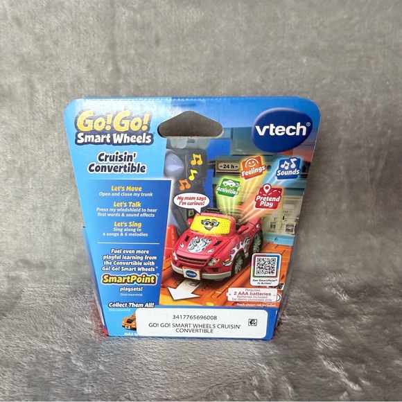 VTech Go! Go! Smart Wheels Convertible - Red Toy Car Kids Learning Fun - Picture 5 of 8